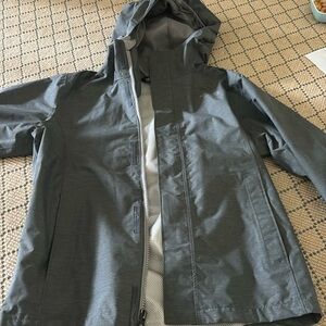 Northface rain jacket size 10/12 kids